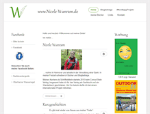 Tablet Screenshot of nicole-wunram.de